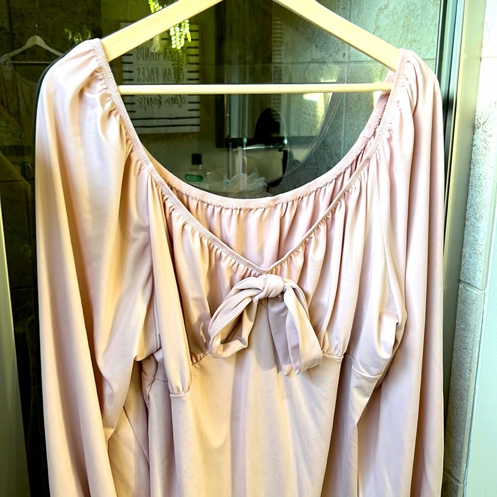 Body suit with bow